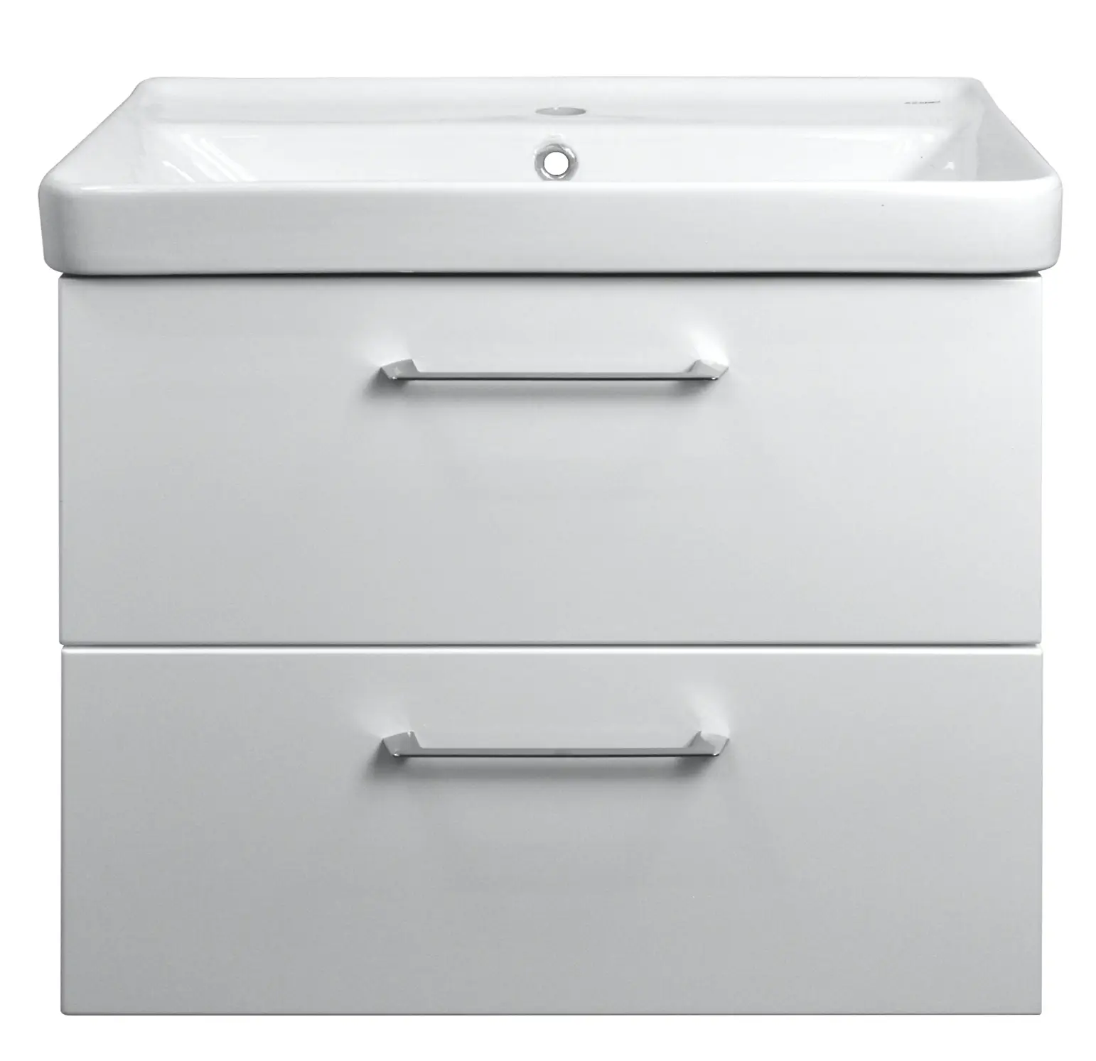 Комплект Azario тумба Ника 70 700х475х560 подвесная с раковиной Monte 70 белый глянцевый (CS00080144)