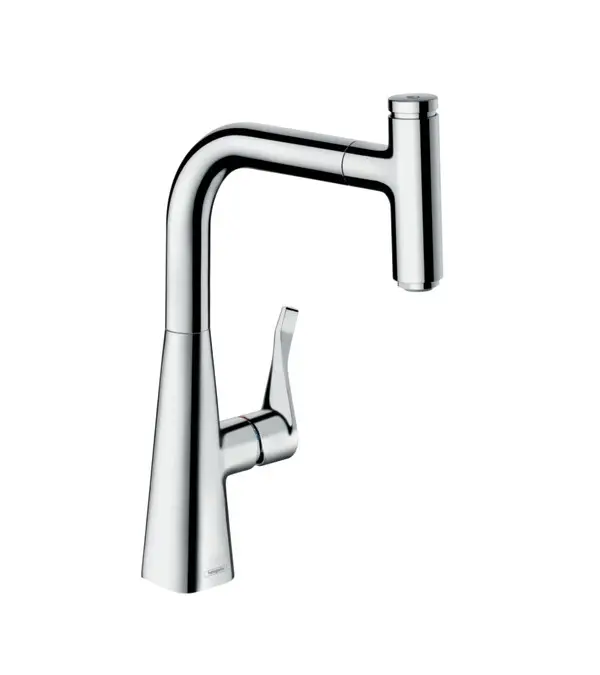 Смеситель для кухни Hansgrohe Metris Select M71, однорычажный, хром (14857000)