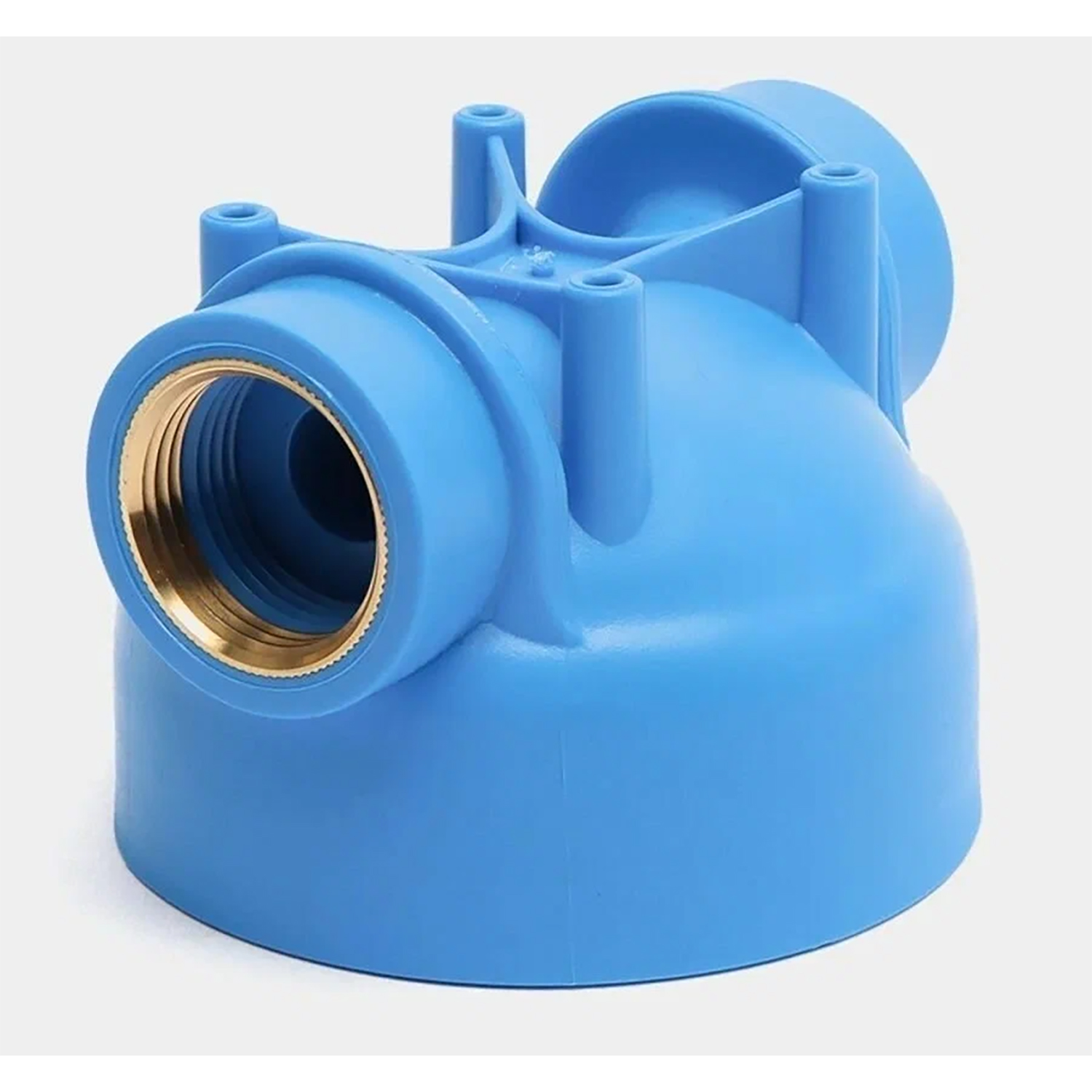 Фильтр для воды АКВАБРАЙТ магистральный, 1/2 ", прозрачный корпус, Slim ...