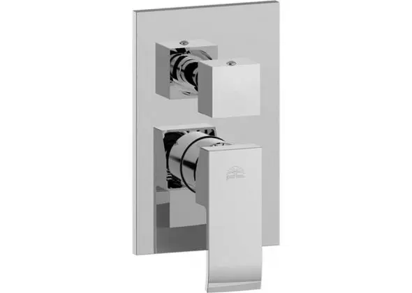 Смеситель для душа Paffoni ELLE встраиваемый, на 2 выхода, хром (EL018CR/M)