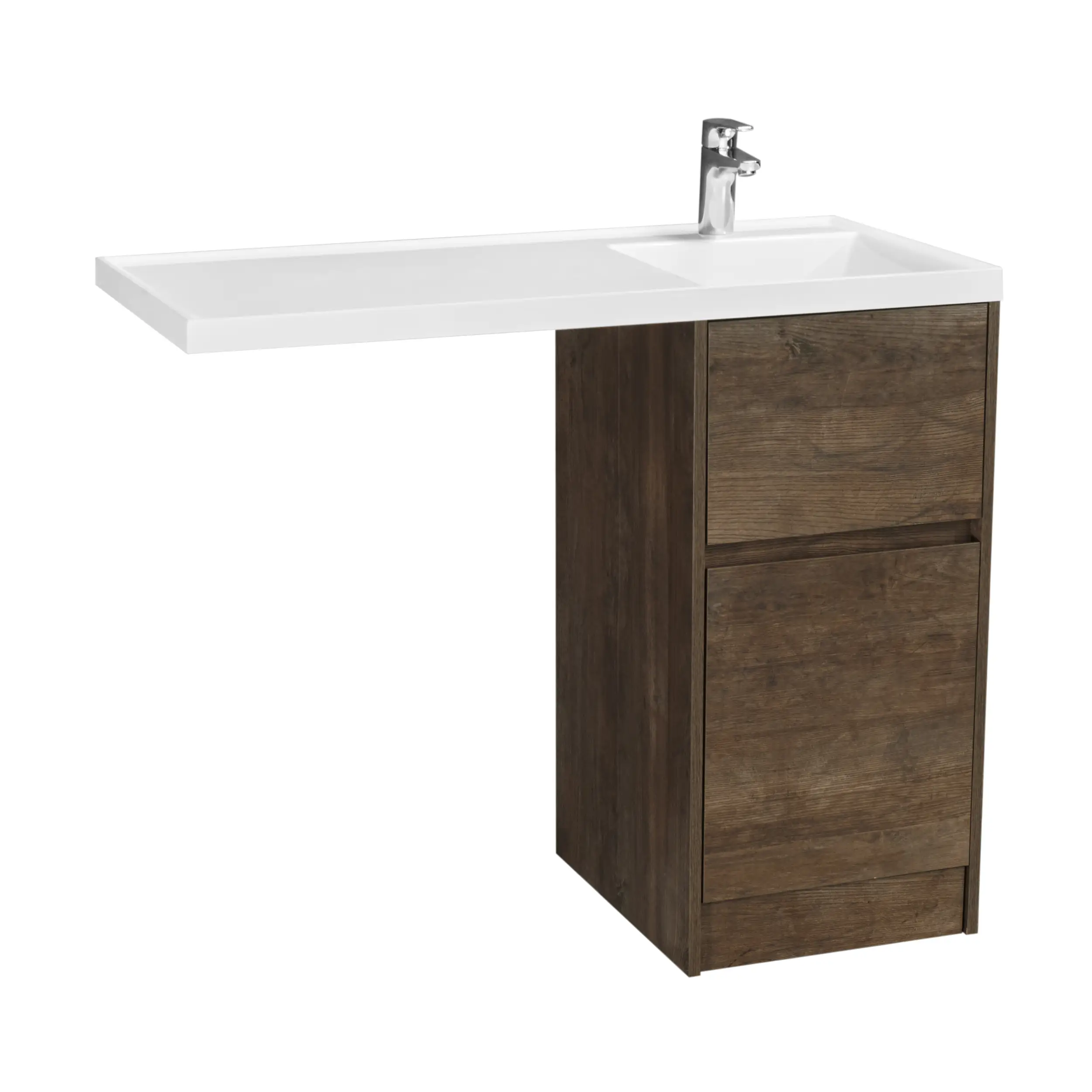 Тумба под раковину Aquaton Лондри 40 без фасада, дуб Кантри (1A267001LHDY0)