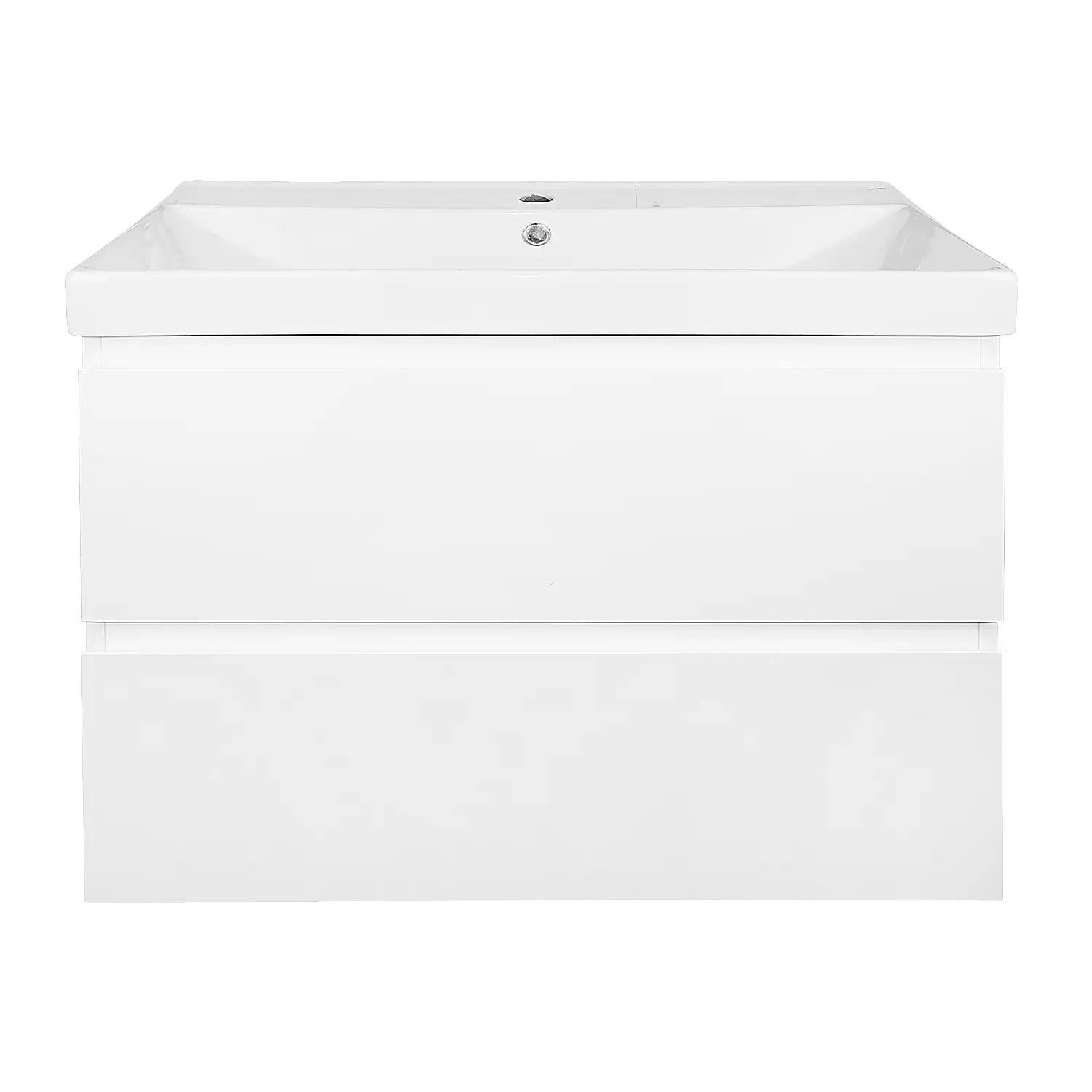 Комплект Тумба Azario Мила 80 815х470х680 подвесная, с раковиной Tempo 80, белый матовый (CS00091365)