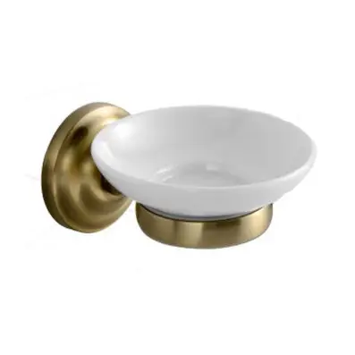 Мыльница Fixsen Retro керамика, бронза (FX-83808)