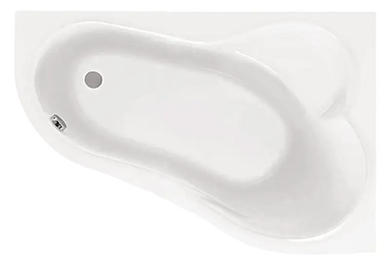 Ванна акриловая Santek Ибица 150х100, правая, белая