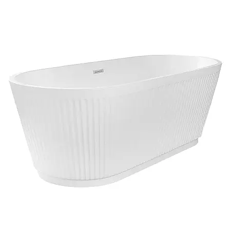 Ванна акриловая Loranto 1700х750х580 отдельностоящая, в комплекте с сифоном и опорными ножками (CS-11-170)