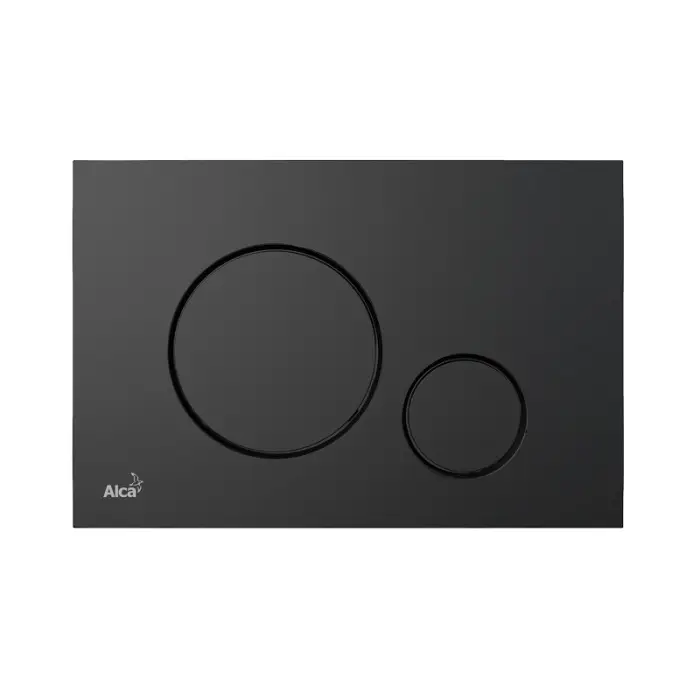 Кнопка смыва Alcadrain, черный матовый (M678)