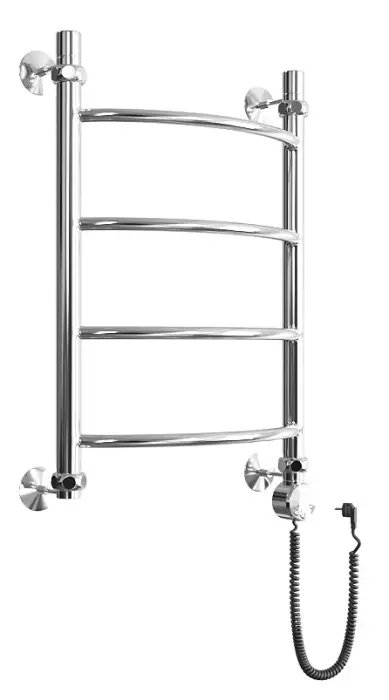 Полотенцесушитель электрический ДВИН R Electro лесенка 60/40, ТЭН справа, полированный (4627085919957)