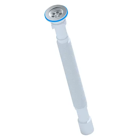 Сифон гофрированный Ани Пласт удлиненный 1 1/4"*32/40 (566-1396мм) (G217)