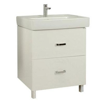 Тумба под раковину AQUATON Америна 80 Н, белая (1A169401AM010)