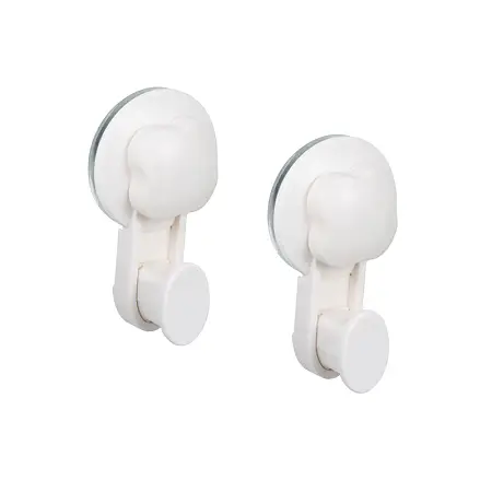 Крючок одинарный Fixsen Grampus (2 шт.), белый (GR-7080) 