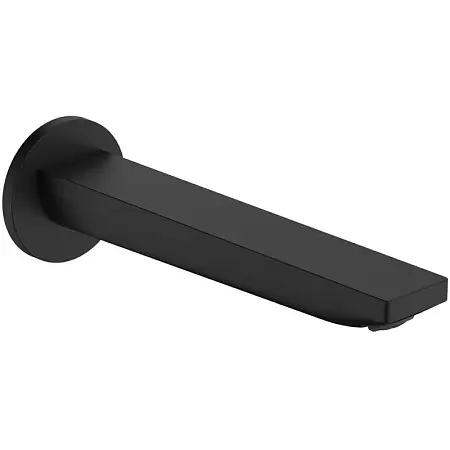 Излив для смесителя Hansgrohe Rebris E черный матовый (72431670)