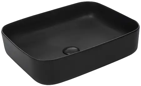 Раковина Azario 500x390x140 накладная, черная матовая (AZ-2195-MB) Раковина Azario 500x390x140 накладная, черная матовая (AZ-2195-MB)