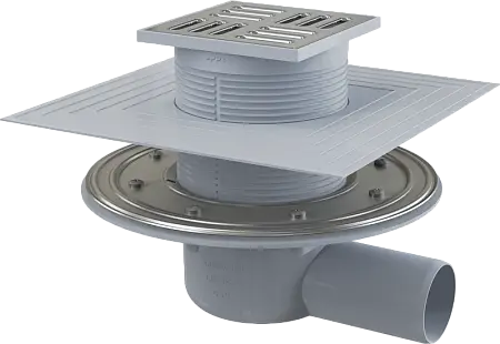 Душевой трап Alcadrain с решеткой хром (APV1324)