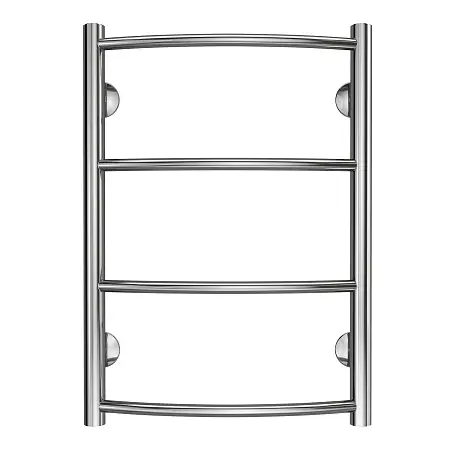 Полотенцесушитель водяной AZARIO VERONA 400/600 4 секции, нижнее/диагональное подключение, 1/2", хром (AZ04146)