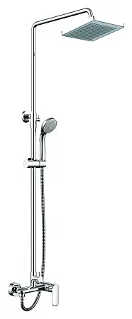 Душевая колонна Bravat OPAL со смесителем для душа, хром (F9125183CP-A-RUS)