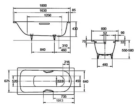 Kaldewei_Saniform_Plus_180-80 Kaldewei_Saniform_Plus_180-80
