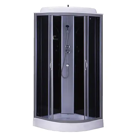 Душевая кабина Loranto 80х80х215, поддон 13 см (CS-6681G)