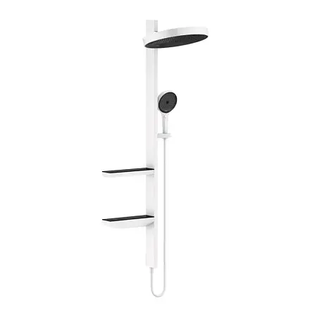 Душевая колонна Hansgrohe Rainfinity Showerpipe 360, скрытый монтаж, белый матовый (26842700)
