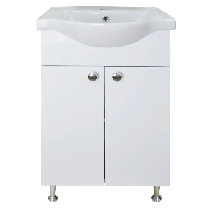 Комплект Тумба Моника New 55 (550х830х440) с раковиной Basic 55 (CS00071365)