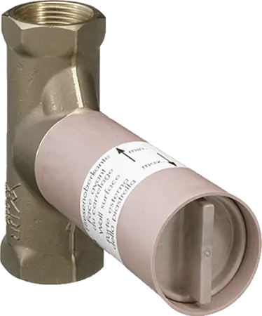 Скрытая часть запорного вентиля Hansgrohe, СМ, шпиндельная, 1/2 (15973180)