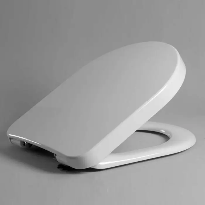 Крышка-сиденье для унитаза Haro Тоскана быстросъемное стальное крепление микролифт с эксцентриком, белое (528565)