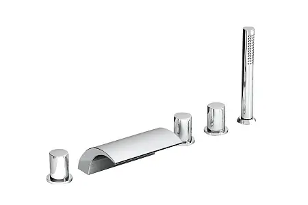 Смеситель на борт ванны Ravak WF 025.00 хром (X070060)