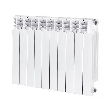 Радиатор биметаллический AZARIO BM500/100 10 секций, белый (BM500/100/10)