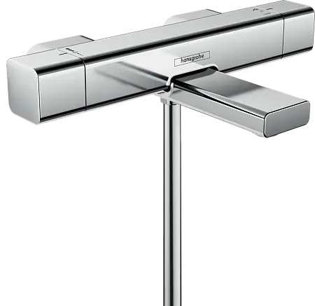 Смеситель для ванны Hansgrohe Ecostat E, с термостатом, хром (15774000)