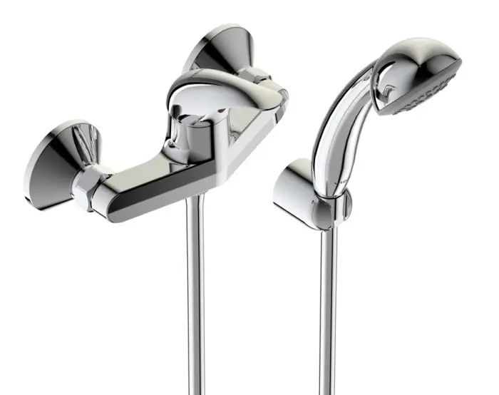 Смеситель для душа Vidima Orion, однорычажный, с душевой лейкой, хром (BA003AA)