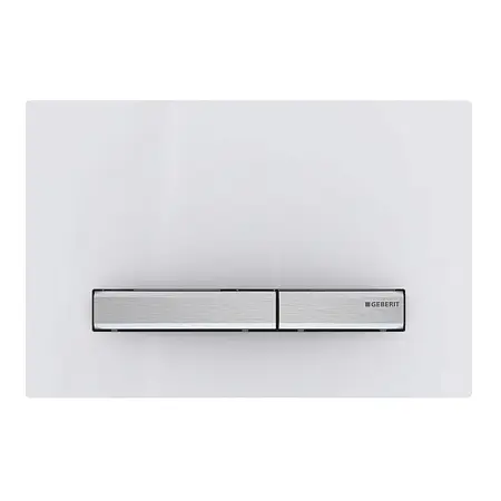 Кнопка смыва Geberit Sigma50, цвет белый/хром 