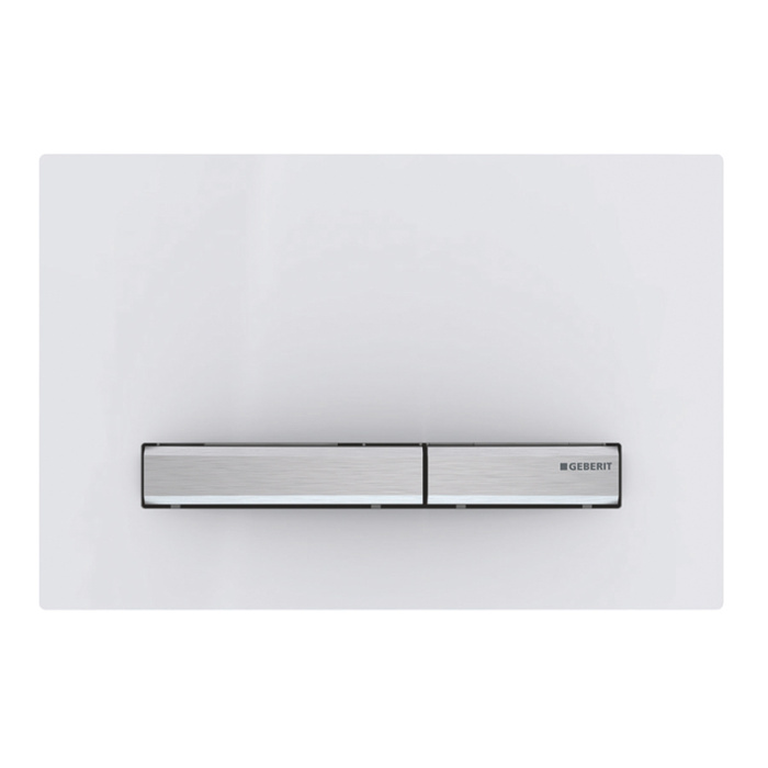 Кнопка смыва Geberit Sigma50, цвет белый/хром 