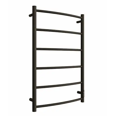 Полотенцесушитель Электрический ДВИН R neo 80/50 К диммер Чёрный матовый (4656759179366)