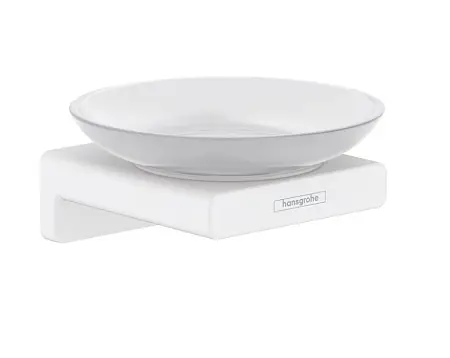 Мыльница Hansgrohe AddStoris, матовый белый (41746700)