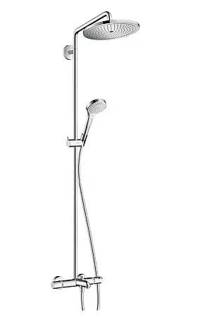 Душевая система Hansgrohe Croma Select S 280 1jet, с термостатом, хром (26792000) Душевая система Hansgrohe Croma Select S 280 1jet, с термостатом, хром (26792000)