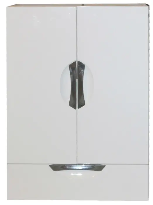 Шкаф подвесной Loranto Стиль 60/1, 600х800х275, белый (CS00024788)