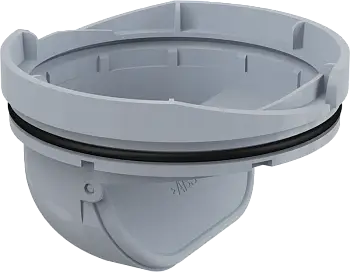 Гидрозатвор сухой Alca Plast, серый (APV0030)