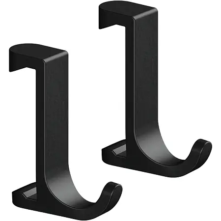 Крючок для полотенец Hansgrohe WallStoris на штангу, 2шт в комлекте, матовый черный (27929670)