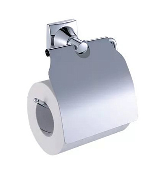 Держатель туалетной бумаги Fixsen Ocean с крышкой, хром (GR-2010) Держатель туалетной бумаги Fixsen Ocean с крышкой, хром (GR-2010)
