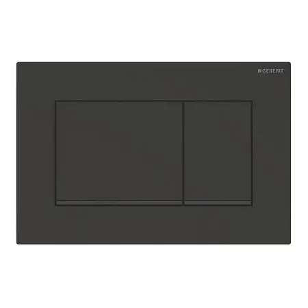 Кнопка смыва Geberit Sigma30, двойной смыв, цвет черный