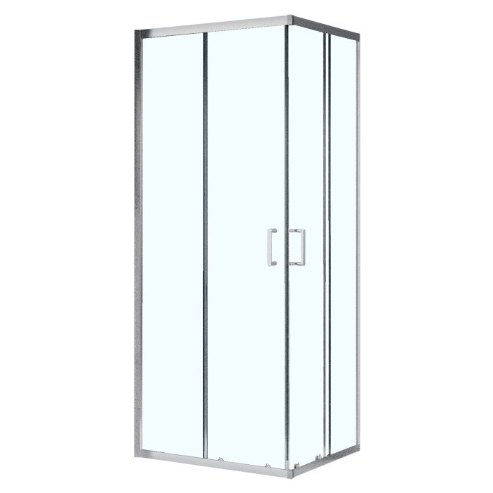 Душевое ограждение Azario VIENNA 900х900х1950 прозрачное стекло 6 мм, профиль хром (AZ-R36-90-CH-CL)