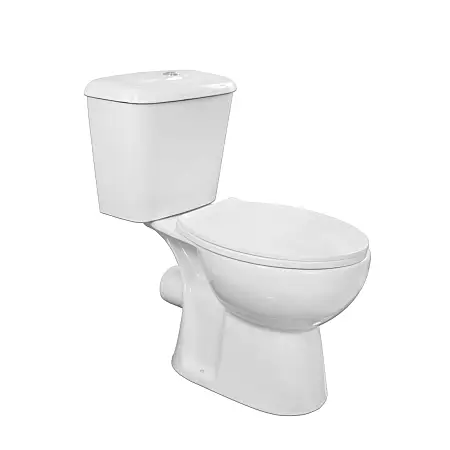  Унитаз напольный Loranto Lino 370х670х720 с сиденьем микролифт (soft close) полипропилен, белый (CS-CT8812)