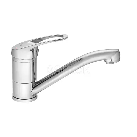 Смеситель для раковины Santek Баус с поворотным изливом, керамический картридж, хром (WH5A02110C001)