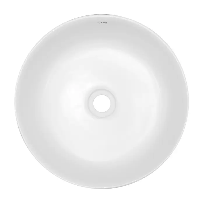 Раковина-чаша Azario 410х410х180 накладная, круглая, белый матовый (AZ-3272-MW)