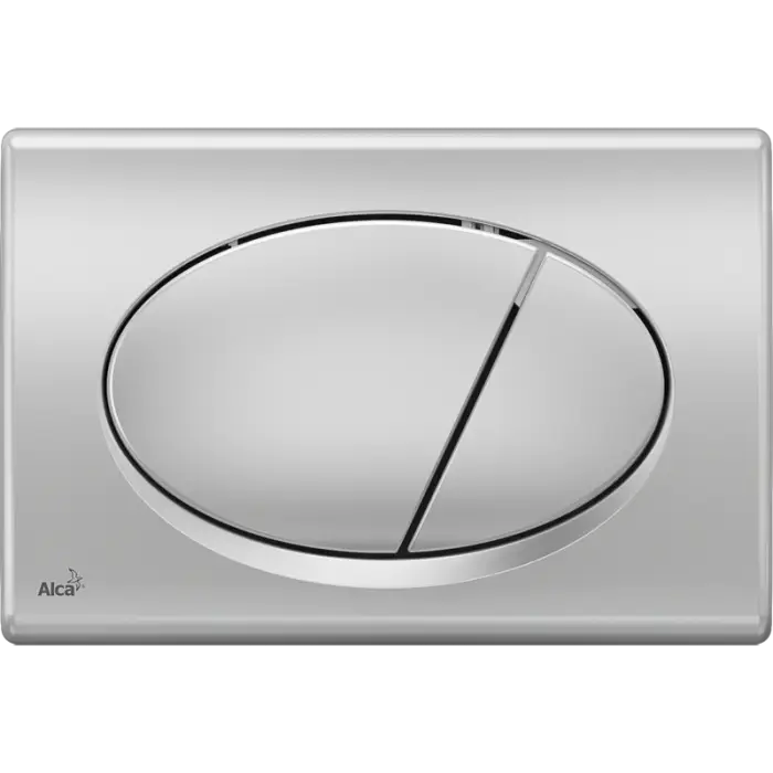Кнопка смыва  Alcadrain, хром - матовая (M72)