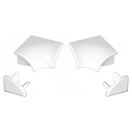 Набор заглушек и уголков Ravak 6 белый (B440000001)