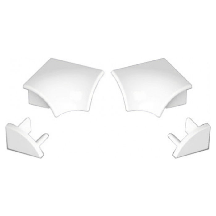 Набор заглушек и уголков Ravak 6 белый (B440000001)