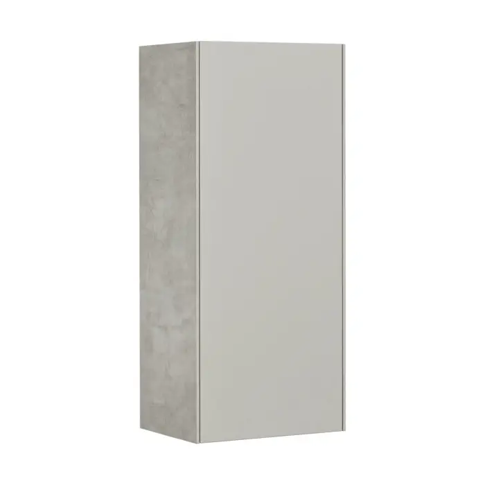 Шкаф AQUATON Сохо подвесной, Слэйт\Галька серая (1A258403AJ9A0)