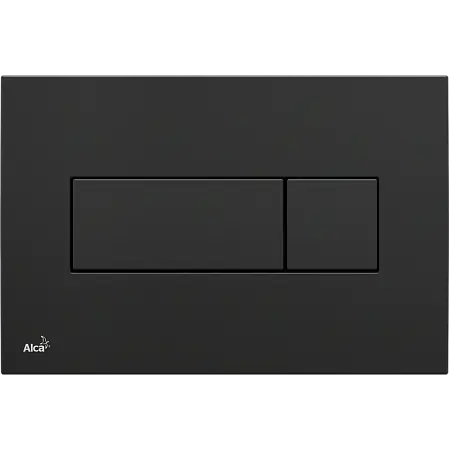 Кнопка смыва Alcadrain (черная/глянцевая) M378