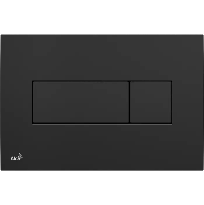 Кнопка смыва Alcadrain (черная/глянцевая) M378