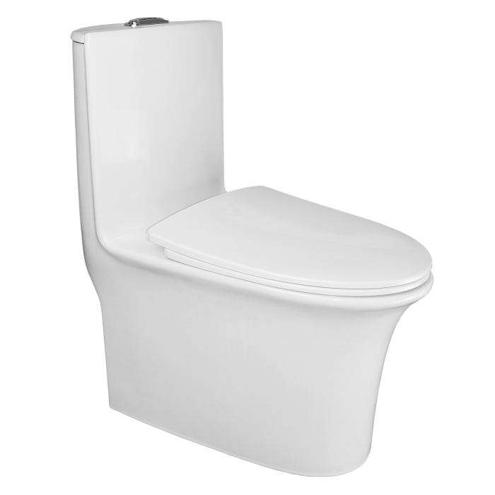 Унитаз моноблок Azario Luna 770x390x710 напольный, горизонтальный слив, сиденье дюропласт микролифт (AZ-1037) Унитаз моноблок Azario Luna 770x390x710 напольный, горизонтальный слив, сиденье дюропласт микролифт (AZ-1037)